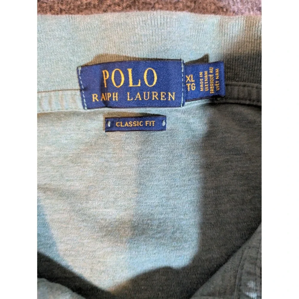 Polo Ralph Lauren Golf Polo Soft Green Classic Fit‎ Short Sleeve Size XL